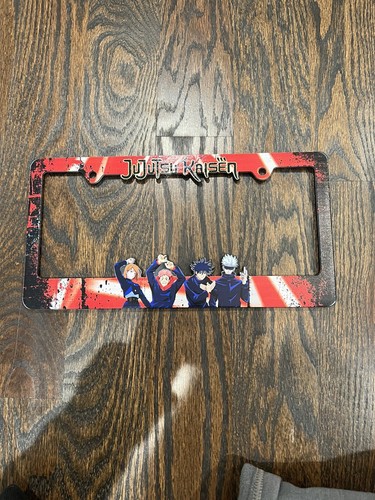 Jujutsu kaisen license plate - license,